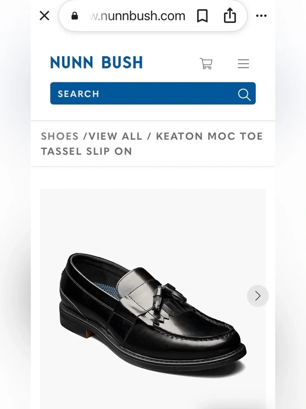 Nunn Bush NWT Keaton Moc Toe Patent Leather Men’s Dress Shoe Size 10.5